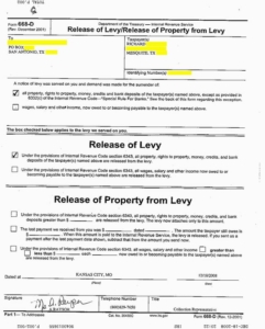 garnishment wage irs letter